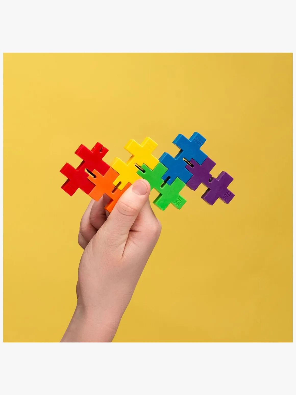 Plus-Plus HEXEL Fidget Legetøj Spectrum