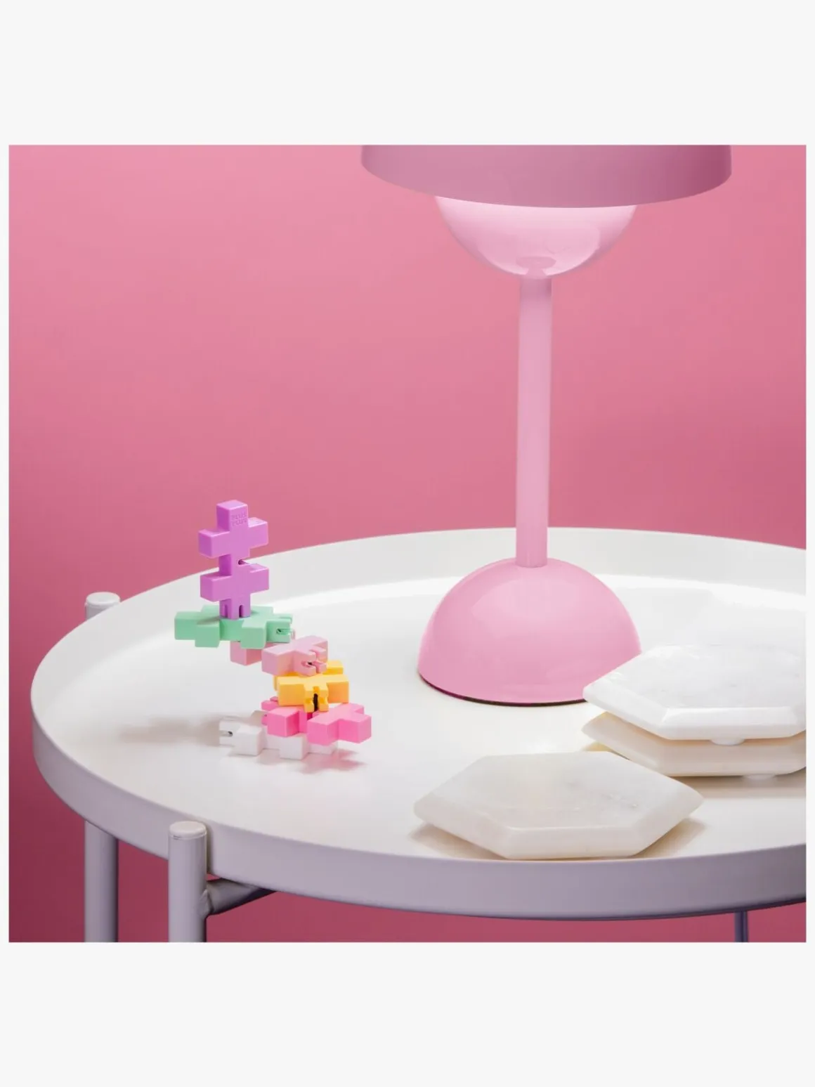 Plus-Plus HEXEL Fidget Legetøj Bubblegum