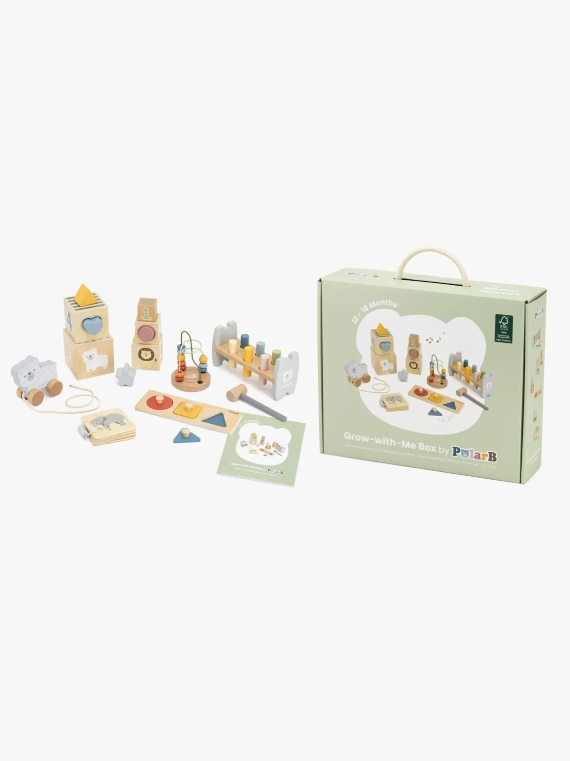 PolarB Grow-with-Me Aktivitetssæt Motion Masters 12-18 Måneder