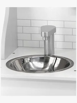 PolarB Legekøkken med Tilbehør, Hvid/Grå