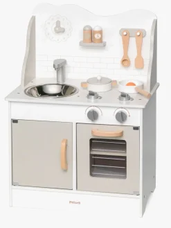 PolarB Legekøkken med Tilbehør, Grå