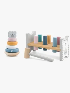 PolarB Legesæt Hammerbræt & Stablelegetøj Bjørn
