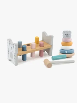 PolarB Legesæt Hammerbræt & Stablelegetøj Bjørn
