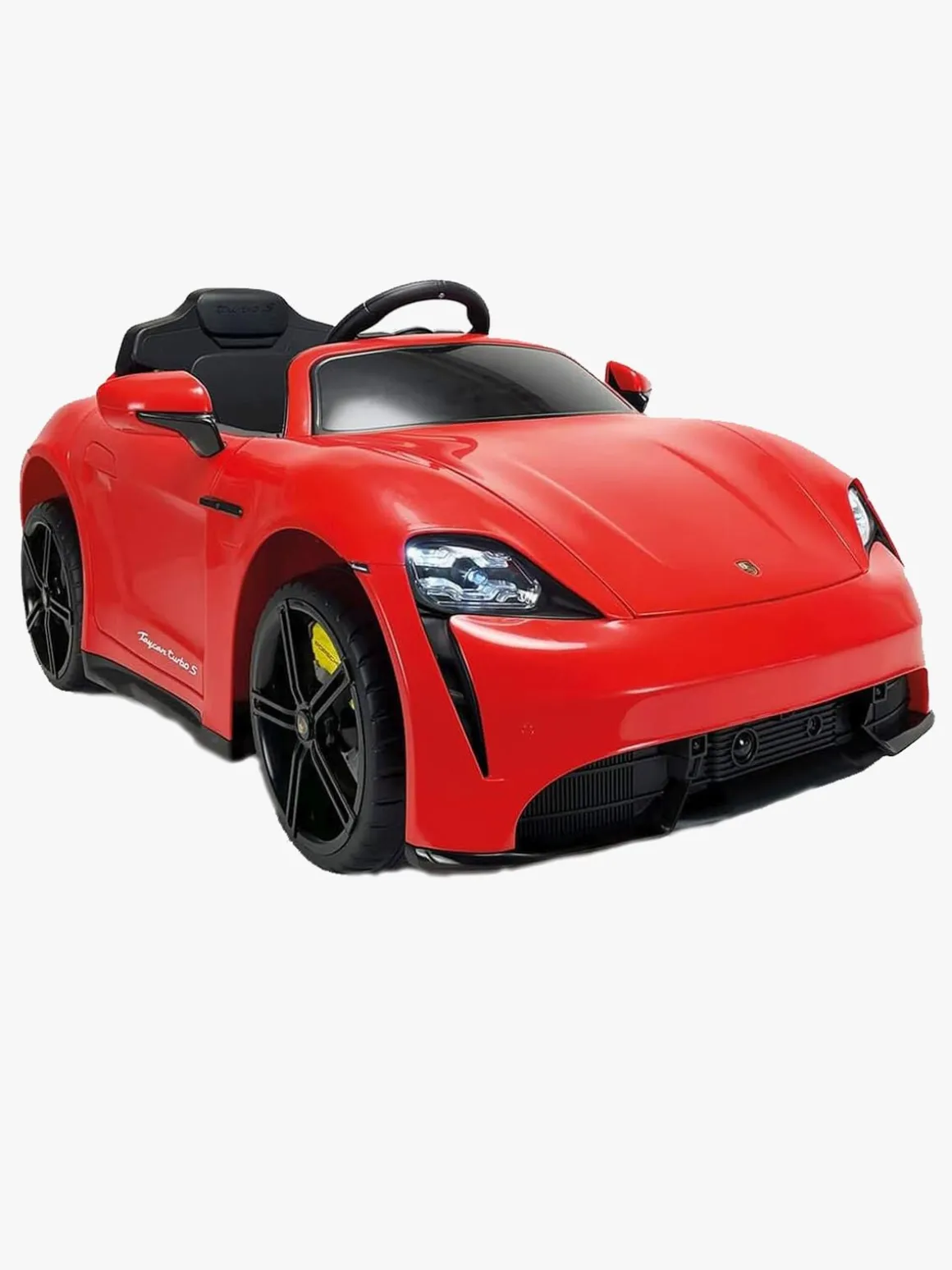 Porsche Taycan Elbil 12V, Rød