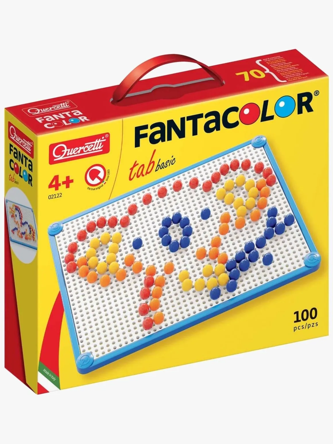 Quercetti Fantacolor Pegart Tavle 100 Stk.