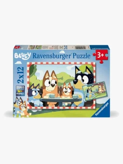 Ravensburger Bluey Puslespil 2x12 Brikker