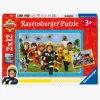 Ravensburger Brandmand Sam Puslespil 2x12 Brikker