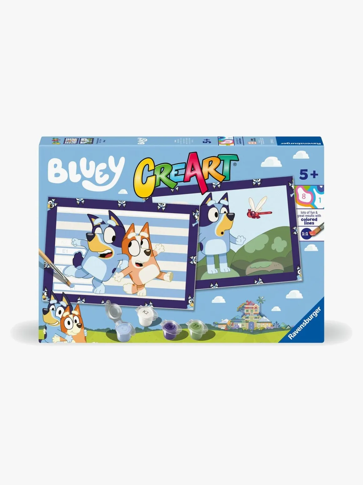 Ravensburger CreArt Bluey Malesæt