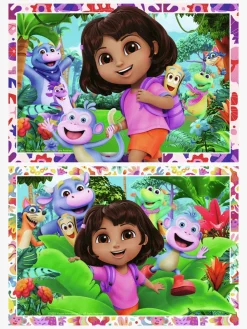 Ravensburger Dora Udforskeren Puslespil 2x24 Brikker