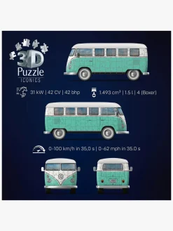 Ravensburger Iconics 3D-puslespil Volkswagen T1 185 Brikker