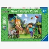 Ravensburger Minecraft Puslespil 100 Brikker