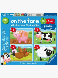 Ravensburger My First Puzzles On the Farm Puslespil 4-i-1