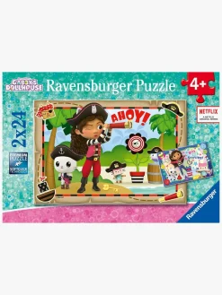 Ravensburger Puslespil Gabby's Dollhouse 2x24 Brikker
