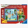 Ravensburger Puslespil Pokémon 3x49 Brikker