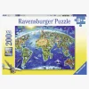 Ravensburger Puslespil Verdens Landmærker 200 Brikker
