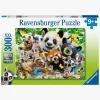 Ravensburger Puslespil Vilde Dyr Selfie 300 Brikker