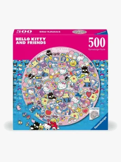 Ravensburger Rundt Hello Kitty Puslespil 500 Brikker