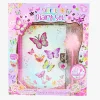 Robetoy Sommerfugl Dagbogssæt med Fjerpen