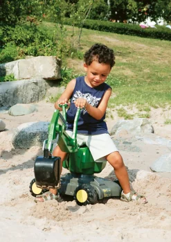 Rolly Toys John Deere Gravemaskine, Grøn