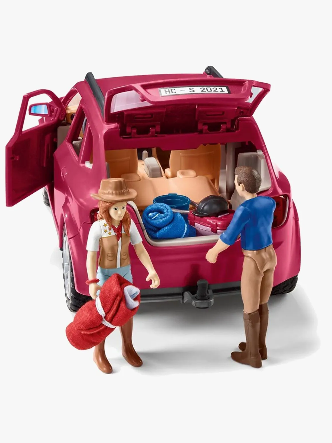 Schleich 42535 Eventyr m. bil og hestetrailer