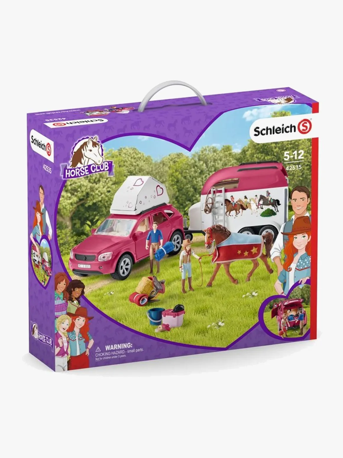 Schleich 42535 Eventyr m. bil og hestetrailer