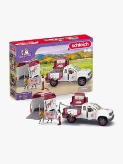 Schleich Dyrlægebil med Anhængervogn