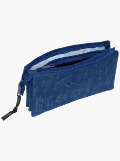 Sådan Træner Du Din Drage Penalhus med 3 Rum, Blå