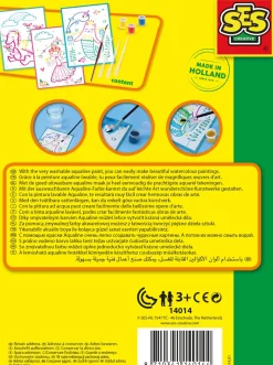 SES Kreasæt Aqualine Glitterkort