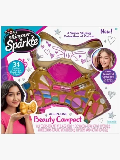 Shimmer n' Sparkle Beauty Compact Makeupsæt