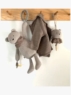 Smallstuff Aktivitetslegetøj Bjørn, Sandy/Grey