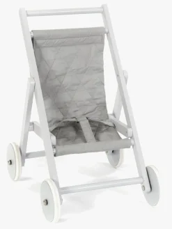 Smallstuff Dukkevogn i Træ, Pink