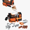 Smoby BLACK+DECKER Værktøjstaske i Stof 21 Dele