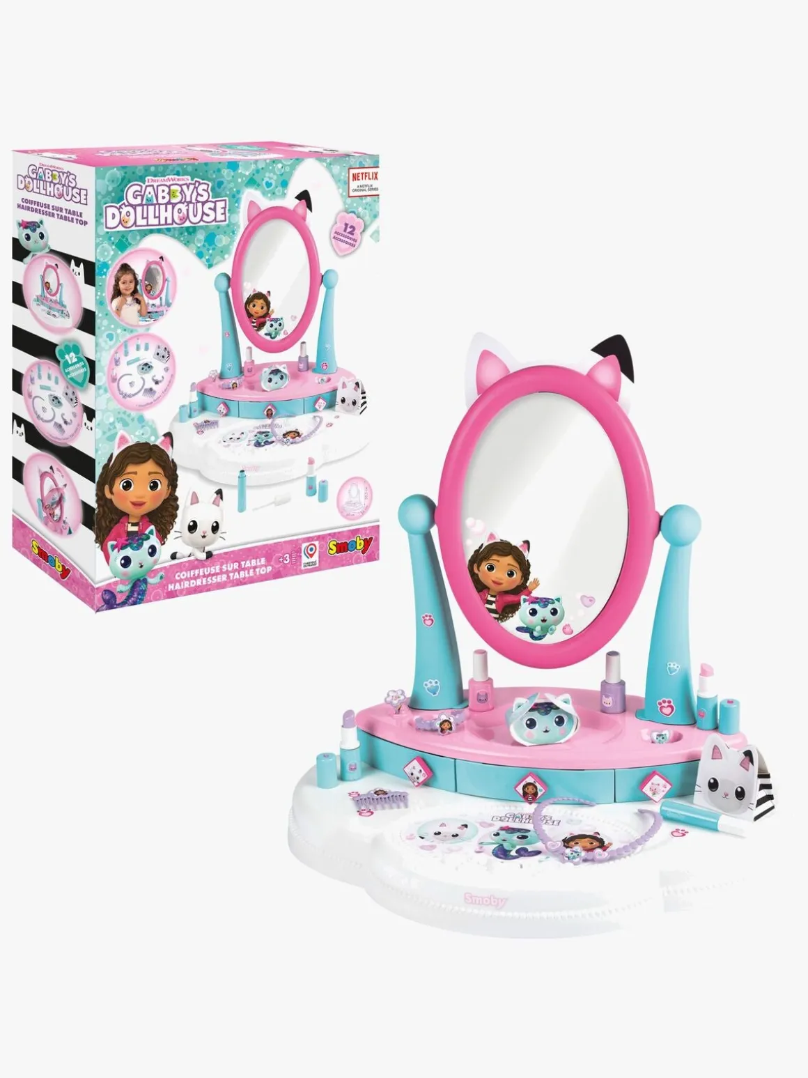 Smoby Gabby's Dollhouse Sminkebord