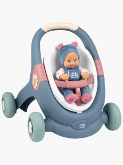 Smoby Little Smoby 3-i-1 Gåvogn med Dukke