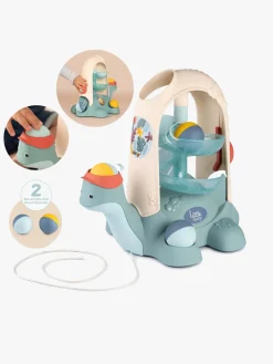 Smoby Little Smoby Skildpadde Trækkelegetøj med Rullebane