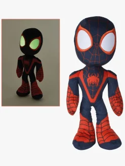 Spidey and His Amazing Friends Bamse Miles Morales Selvlysende 25 cm