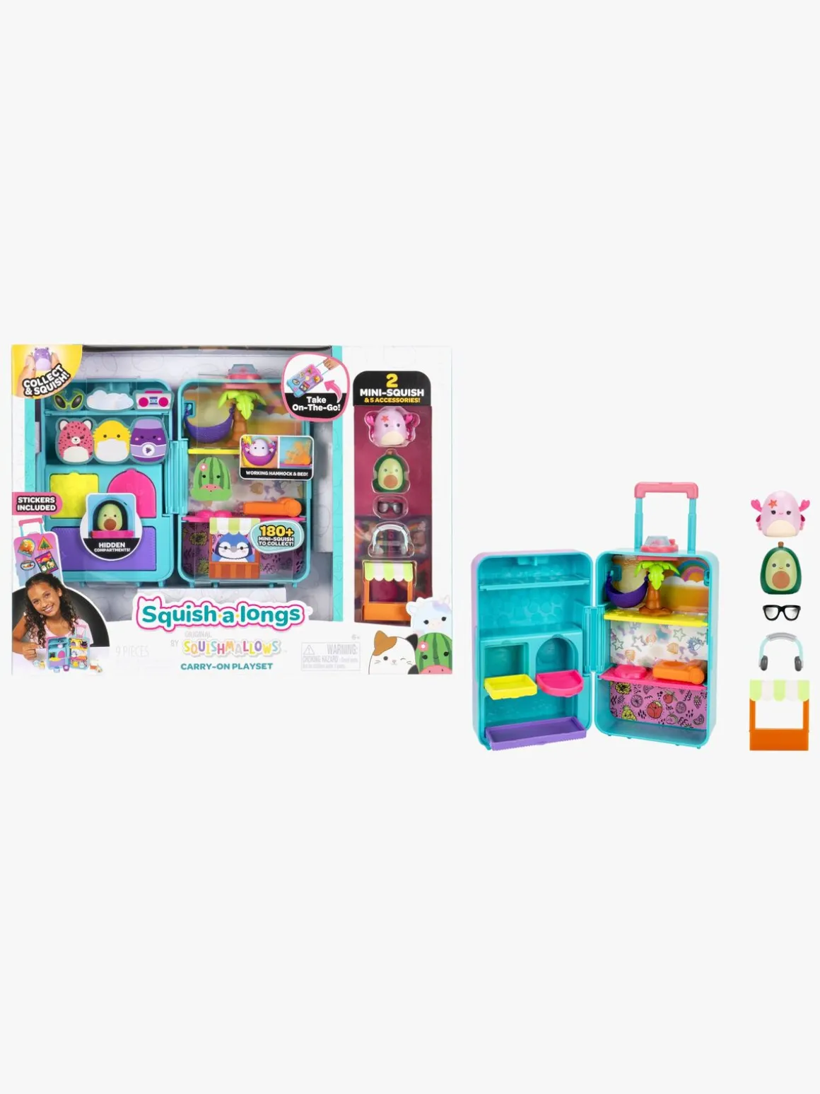 Squish-a-longs Legesæt Håndbagage
