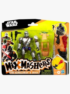Star Wars Mixmashers Figur Mando And Grogu Deluxe