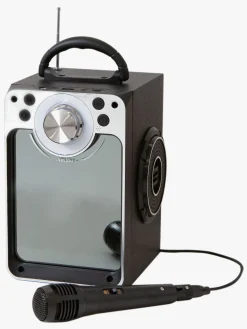 STARS Karaokemaskine med Lys, Sort