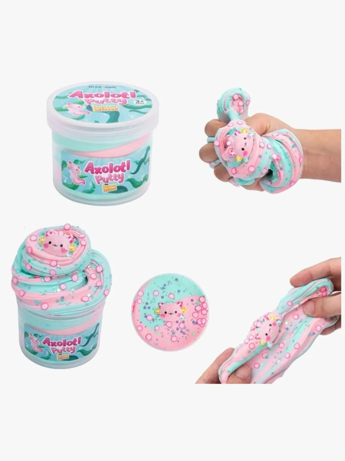 Suntoy Modellervoks Axolotl 80 g