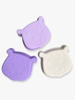 Swim Essentials Strandsæt 4 Dele, Purple Leopard