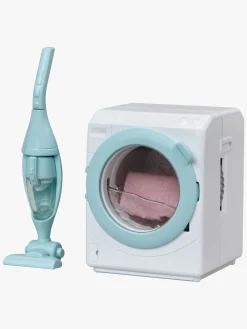 Sylvanian Families Dukkehusmøbler Rengøringssæt Vaskemaskine & Støvsuger