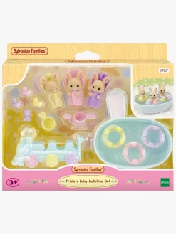 Sylvanian Families Dukkehustilbehør Triplets Baby Bathtime Set