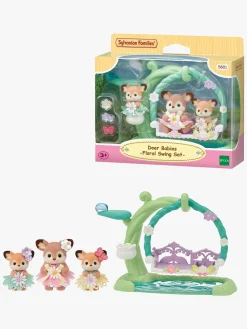 Sylvanian Families Figursæt Hjortebabyer med Blomstergynge