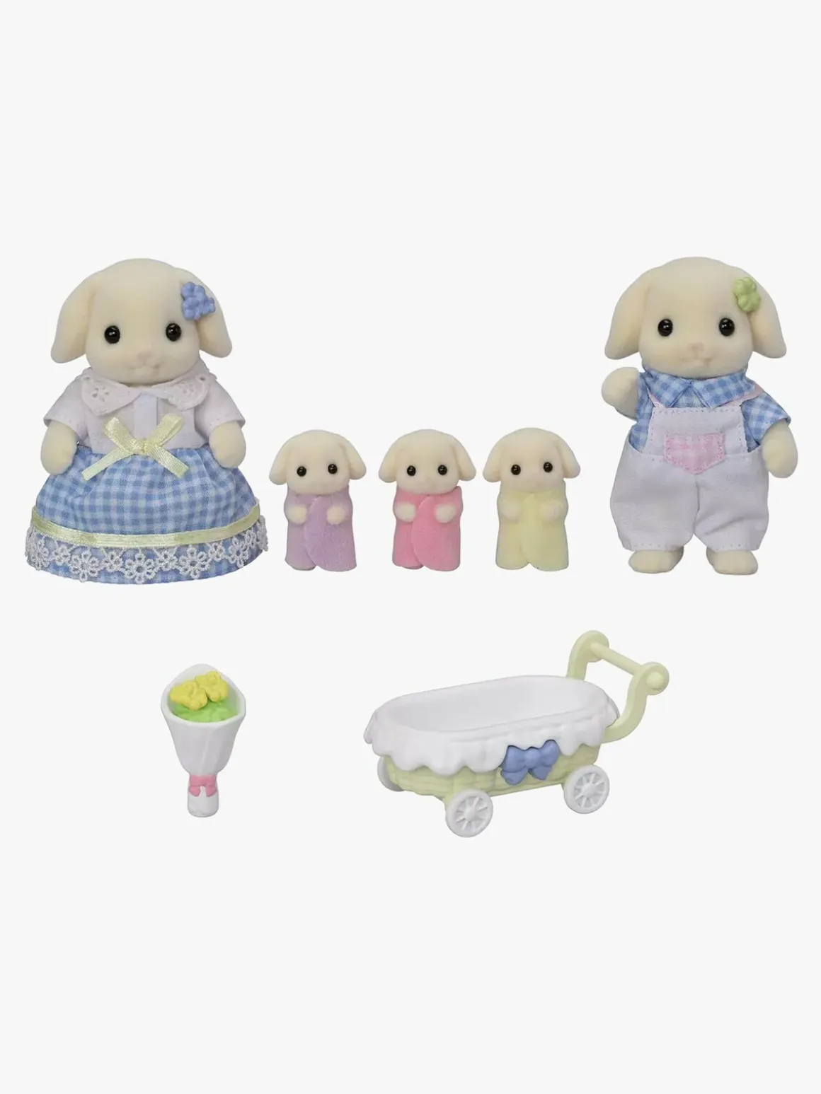 Sylvanian Families Figursæt Familien Kanin Flora