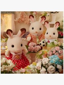 Sylvanian Families Figursæt Kaninfamilien Chokolade