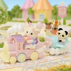 Sylvanian Families Legesæt Forlystelsespark Flyvemaskine & Tog