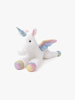 Teddykompaniet Bamse Liggende Enhjørning, Regnbuefarvet