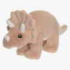 Teddykompaniet Dino Triceratops Bamse Stor, Abrikos