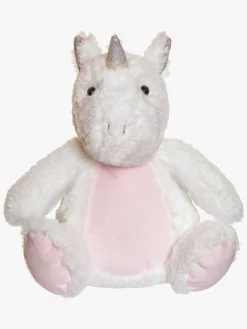 Teddykompaniet Selvlysende Enhjørning 25 cm, Hvid